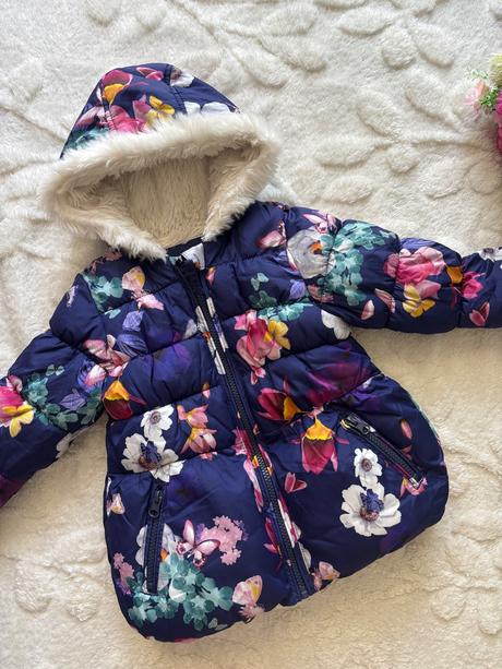 Krásná zimní bunda - v.12/18 měs., marks & spencer,86