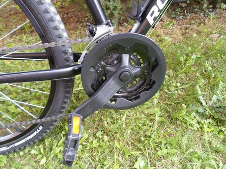 Černé dětské kolo 9-12 let, 24" palců, 24