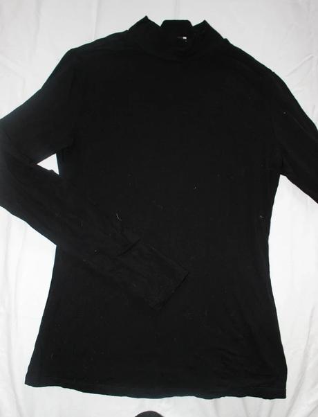 Vb188. černý rolák vel. s, orsay,s