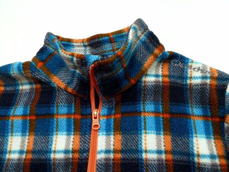 Vzorovaná fleecová mikina vel. 140, quechua,140