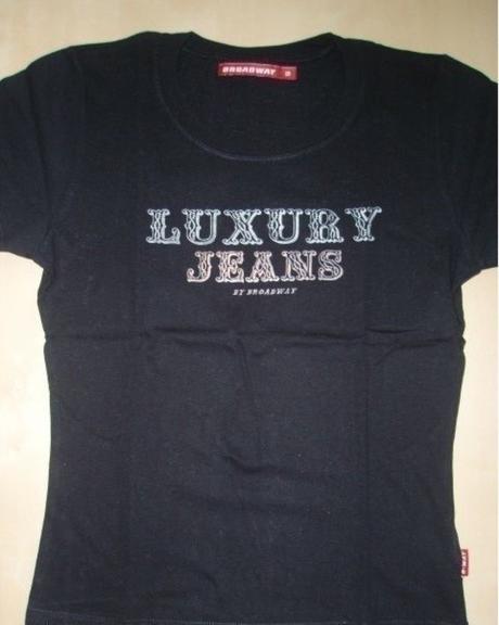 Černé tričko broadway, broadway,s