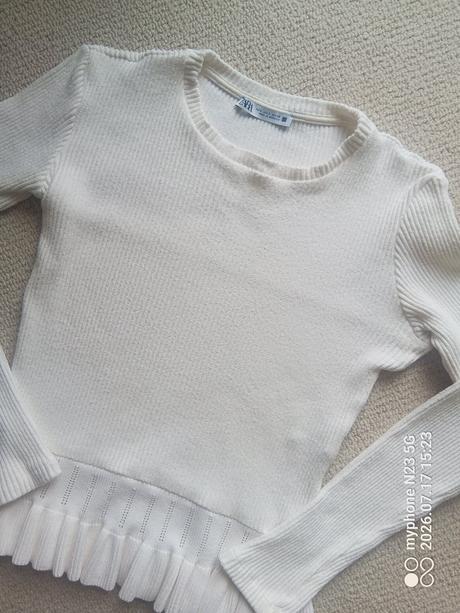 Tričko - slabší svetřík zn."zara" vel "s", zara,s