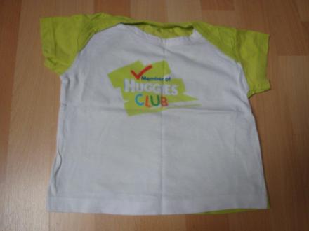 Tričko huggies club, vel. , 92