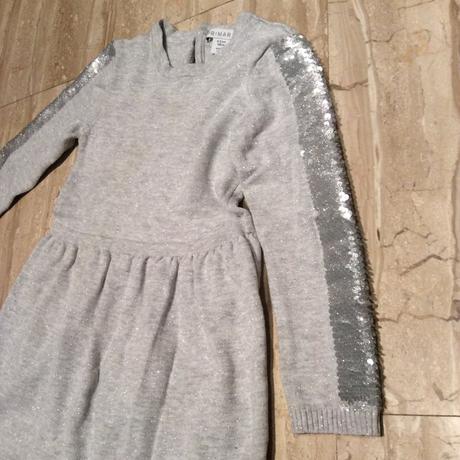Šaty s překlápěcími flitry zn. primark, primark,110