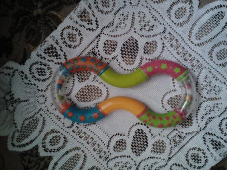 Magická osmička-dětské chrastítko,