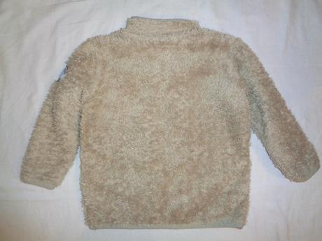 Super béžová chlupatka - mikina, impidimpi,86