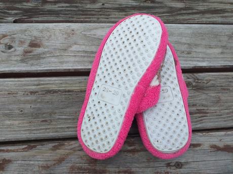 Bačkorky pro holčičky - růžové, vel. 28/29, 28