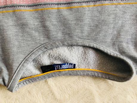 Trička dlouhý rukáv modré a šedé 146/152, pepperts,146