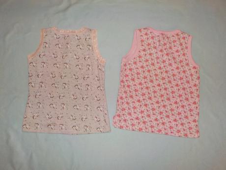 Nátělníky vel. 98,104    2 ks, pepco,98