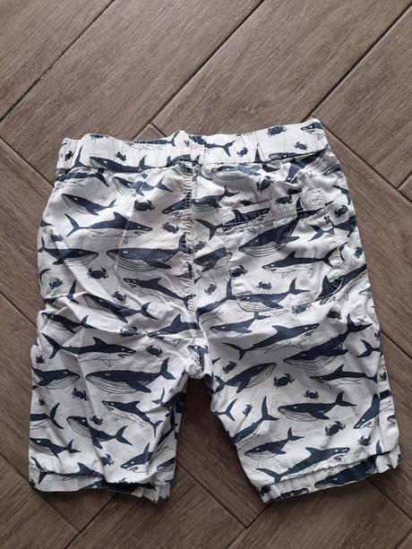 Chlapecké plátěné kraťasy zn. hm, vel. 128, h&m,128