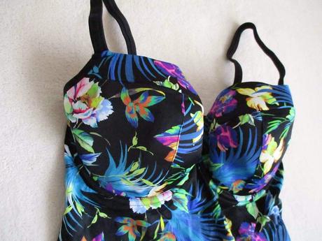 Dámské plavky tankiny květované ava 70h, 