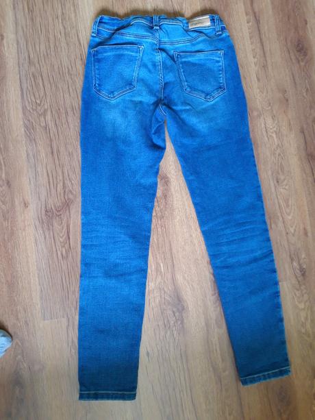 Džíny rifle jeansy zateplené, c&a,152