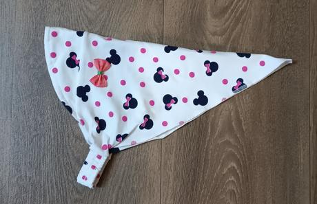 Dívčí bavlněný šátek s minnie, vel 2-4 roky, 92