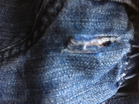 Tenké riflové kalhoty, 98