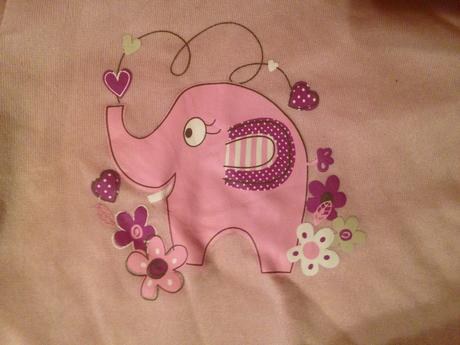 Dívčí mikina - mikinka sloník, little star,62