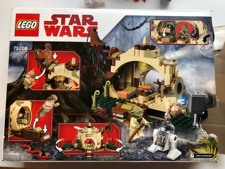 Lego star wars 75208 chýše mistra yody,