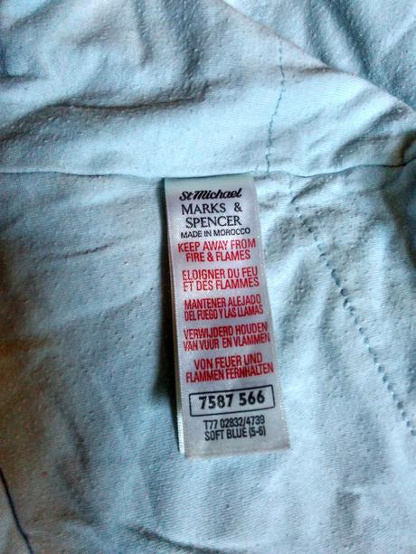 Vel.110/116, m&s dětská bunda, zateplený kabátek, marks & spencer,116