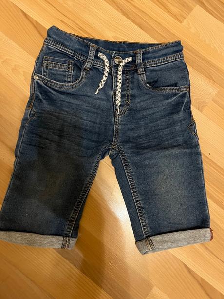 Dětské riflové kraťasy s regulací vel.122, dopodopo,122