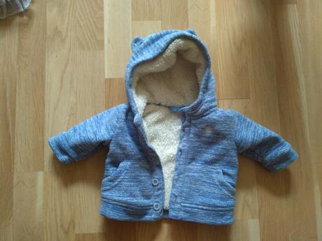 Melírovaná bunda mikina next, next,62