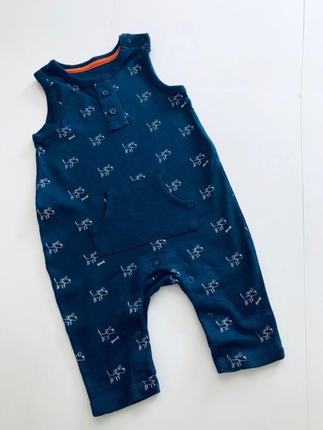 Letní overal s pejsky - v.0/3 měs., marks & spencer,62