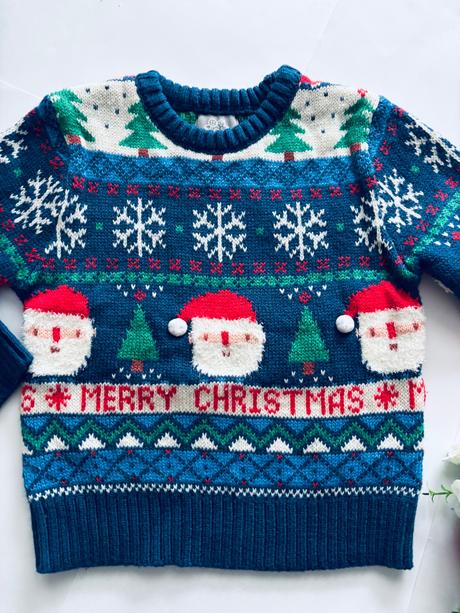 D79/ svetr vánoční - v.2/3 rolky, 98