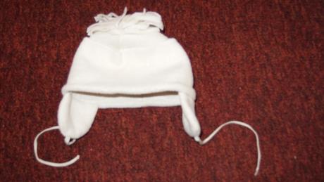 Bílá čepička 68/74, 68