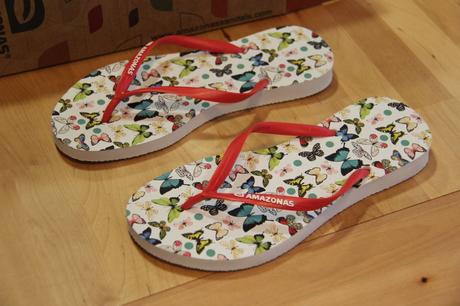 Dámské žabky amazonas enjoy colagem, 38