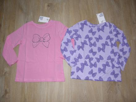 Nová dívčí trička zn. h&m vel.98/104, h&m,98 / 104