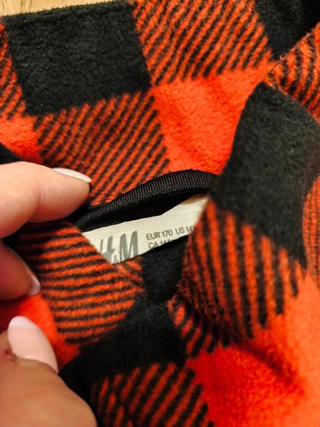 Kostkovaná mikina h&m 170 / xs-s, h&m,170