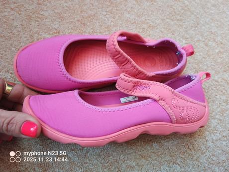 Baleríny zn."crocs" vel."20,5cm", crocs