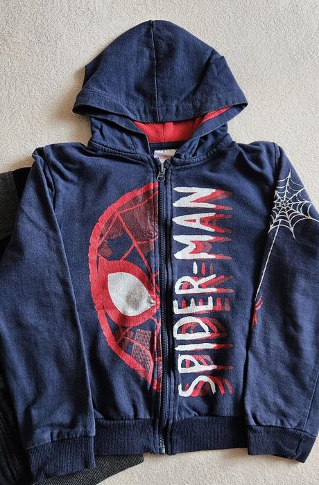 2x dětská mikina, mikinka, nike, spiderman,128/134, nike,128