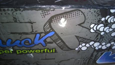 Auto - kamion na setrvačník s přívěsem,