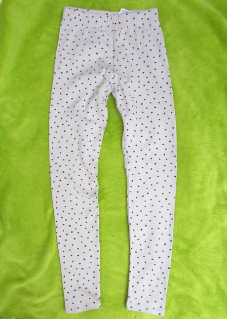 Puntíkaté legíny h&m, h&m,140