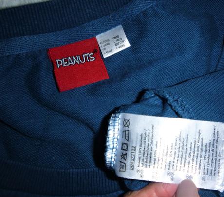 Mikina se snoopym - vel.l-xl, peanuts,l