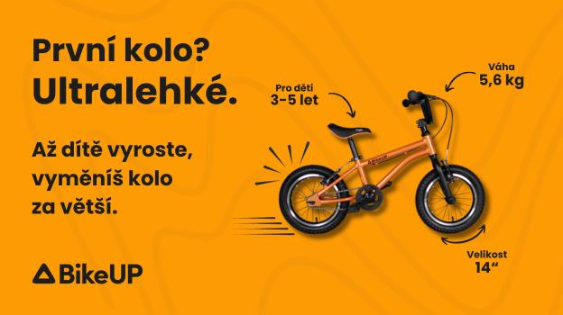 BikeUP předplatné dětských kol a odrážedel BikeUP předplatné dětských kol a odrážedel