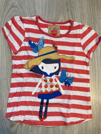 Pruhované triko, next,110