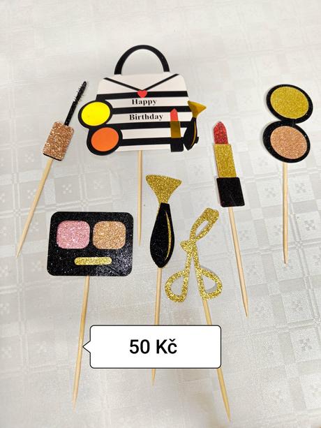 Figurky a zápichy na dort, 