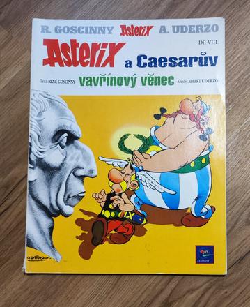 2 komiksy asterix a obelix,