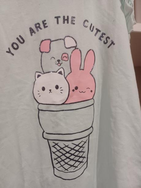 Tílko se zvířátky h&m 122/128, h&m,128