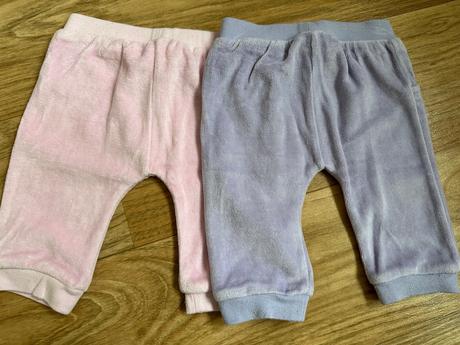 Sametové tepláky 2 ks, f&f,62