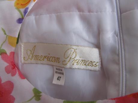 Luxusní květované letní šaty american princess, 104