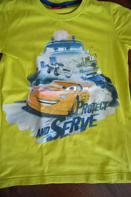 Tričko s cars, 128