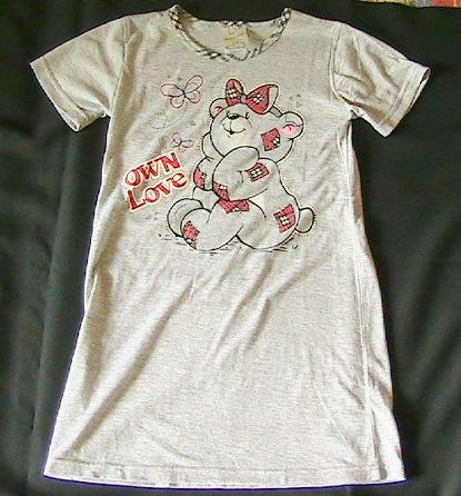 Noční košile s medvídkem, 134