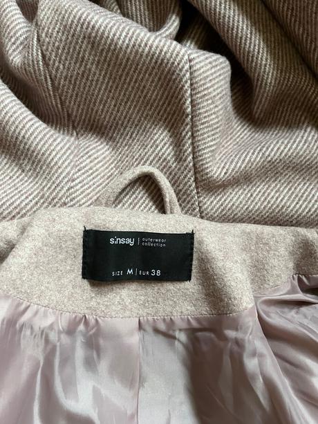 Dámský kabát sinsay, sinsay,m