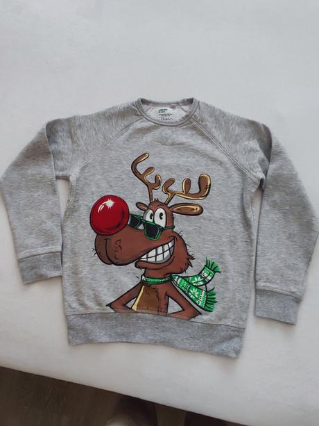 Vánoční mikina 140-146, 140