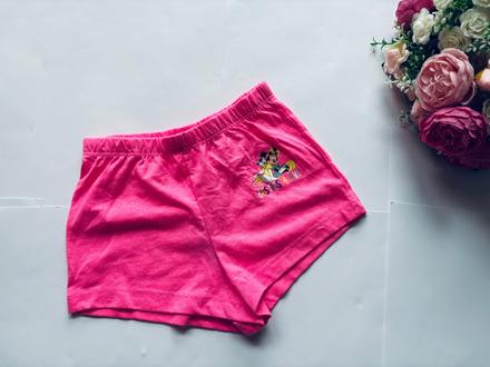 Kraťasy růžové neonové minnie - v. 2/3 roky, primark,98