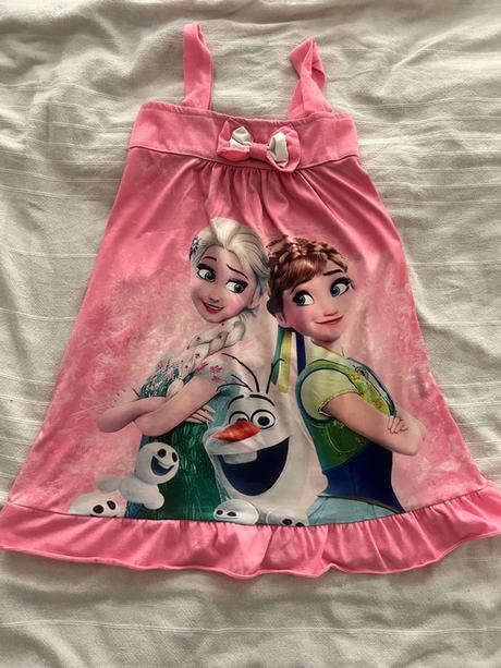 3x šaty na ramínka vel. 110/4 roky, 110