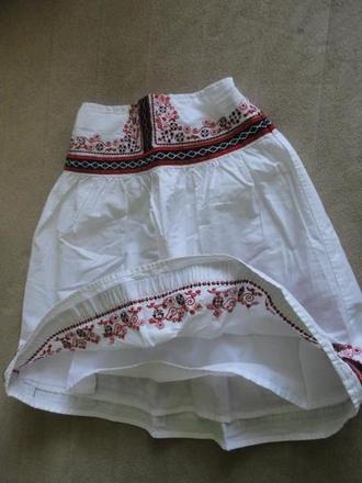 V top stavu delší sukeň george, vel. 5/6 let, george,116