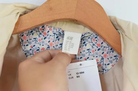 Kabátek vel. 12 - 18 m, h&m,86