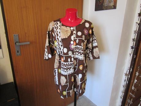 Pěkné bavl. tričko, celé propínací, vel. l (44/46), l